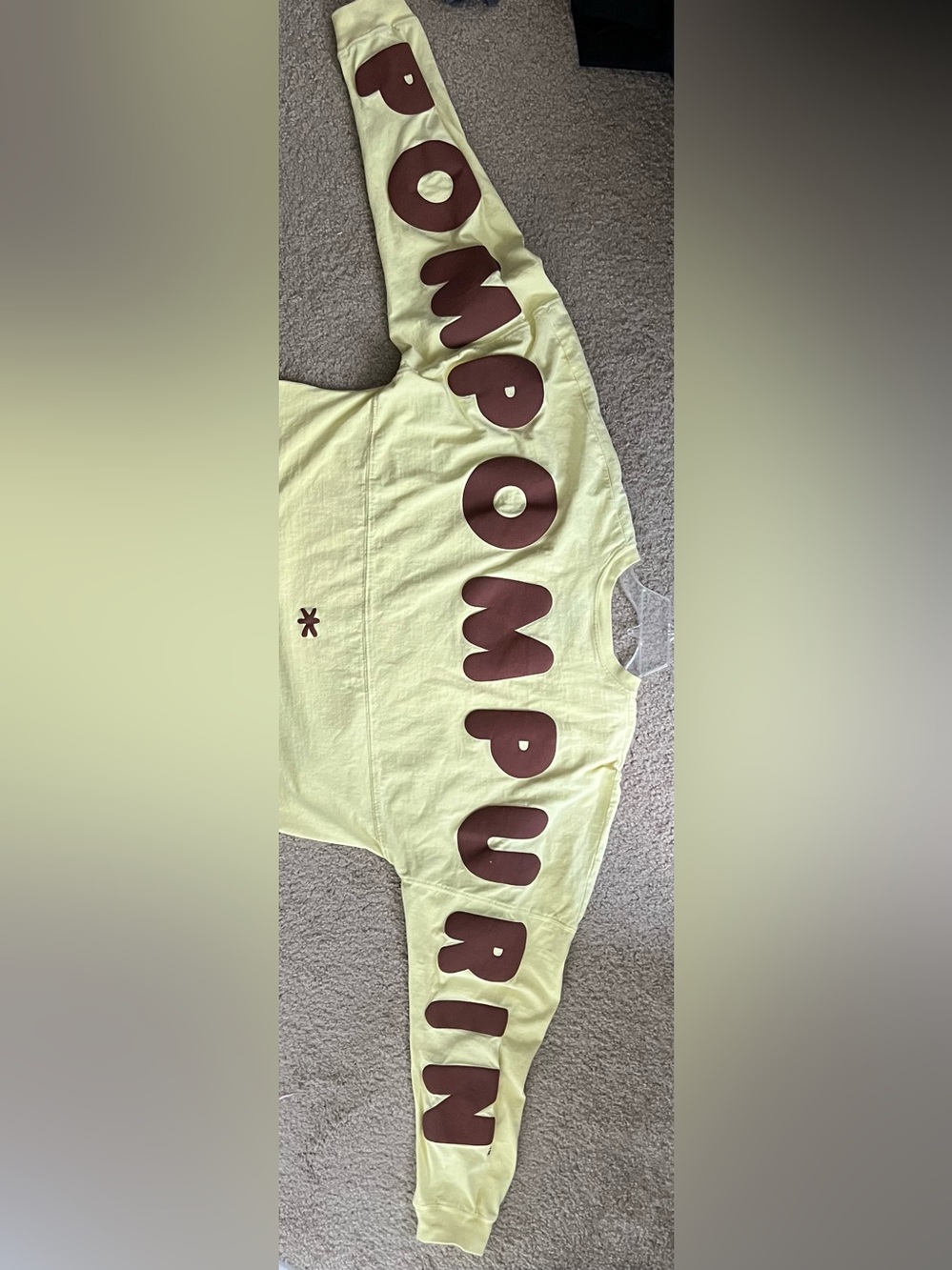 Pompompurin Yellow Graphic women’s Sweatshirt with Bear Face - Picture 2 of 4